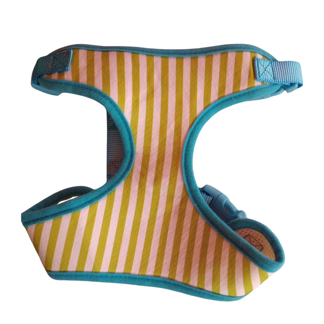 Pechera para perro de rayas